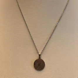 COLAR COM MEDALHA DO PAI NOSSO UNISSEX