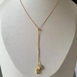 COLAR GRAVATA VENEZIANA COM CORACOES