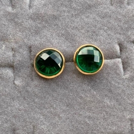 BRINCO BARBARA PEDRA VERDE