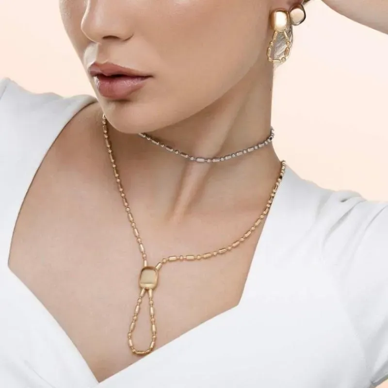 COLAR  GRAVATA CORRENTE BEAD