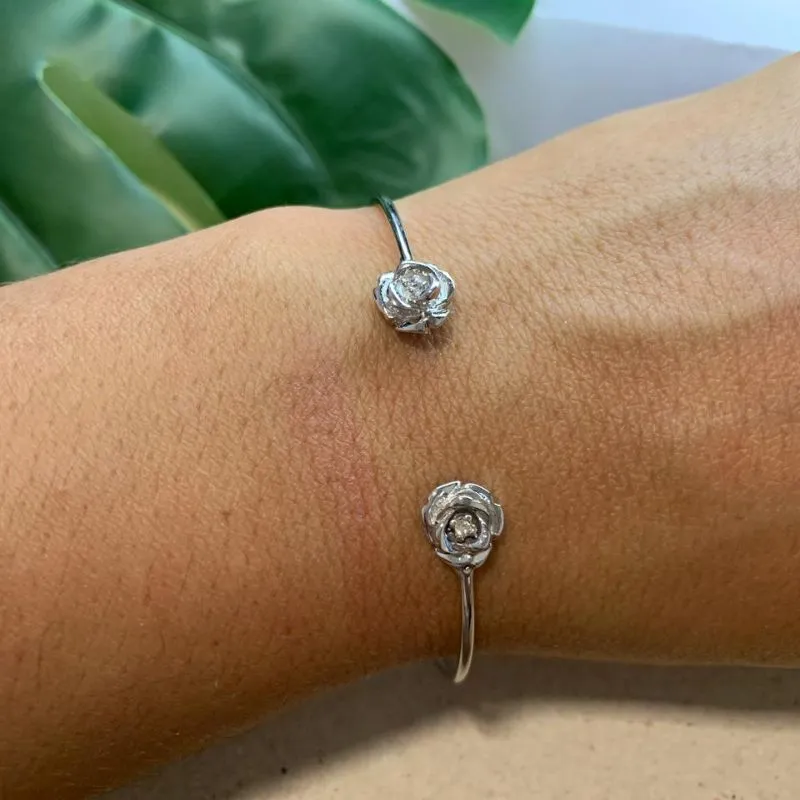 BRACELETE ROSA RÓDIO BCO  1 UND