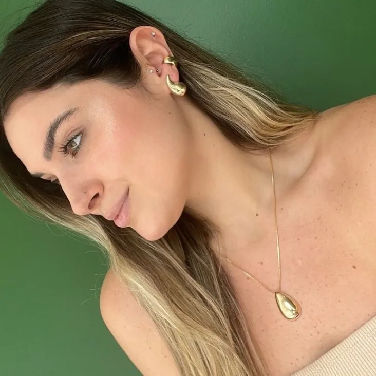 COLAR RARISSA GOTA G RÓDIO BCO