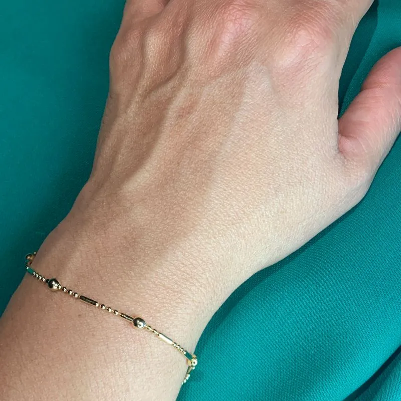 PULSEIRA JADE BOLINHAS